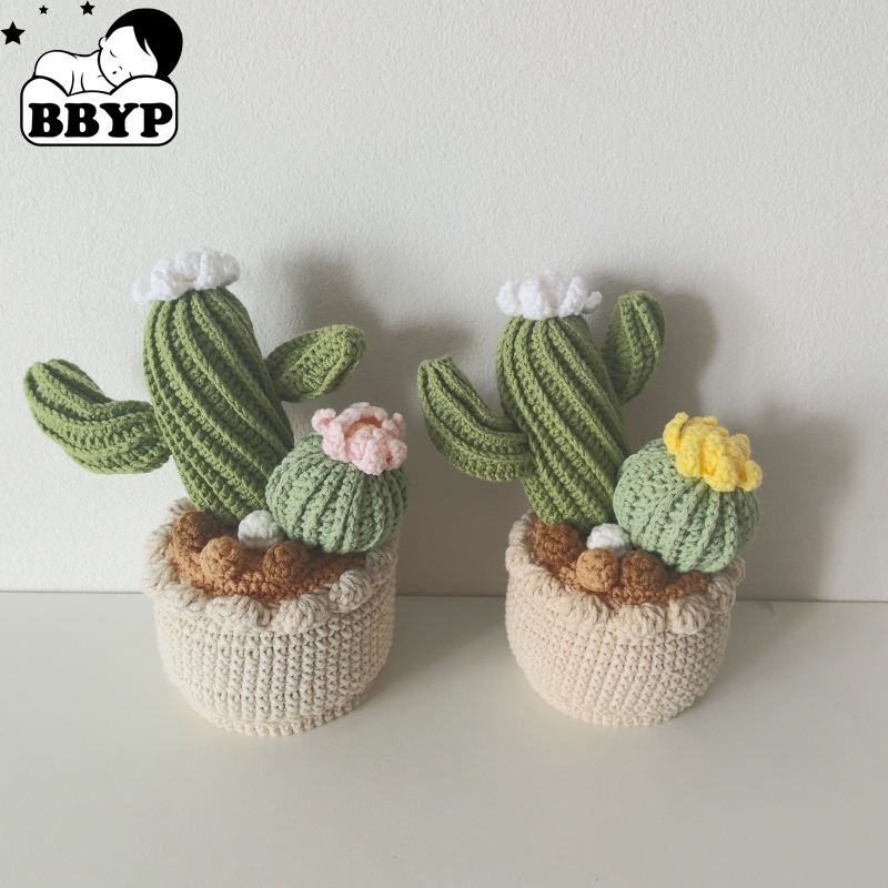 Plant Parent Gifts - Creative Crocheted Plants Potted Cute knitting
