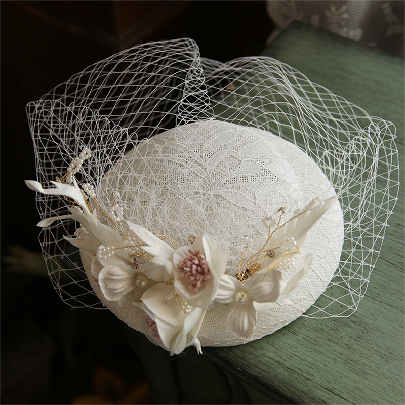 Pearls Flower Bridal Hat with  - String Of Pearls Plant review and price