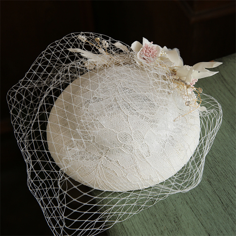 Pearls Flower Bridal Hat with  - String Of Pearls Plant review and price