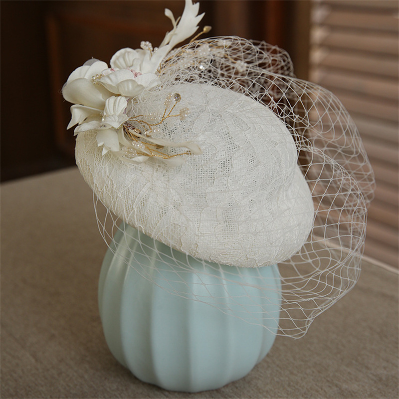 Pearls Flower Bridal Hat with  - String Of Pearls Plant review and price