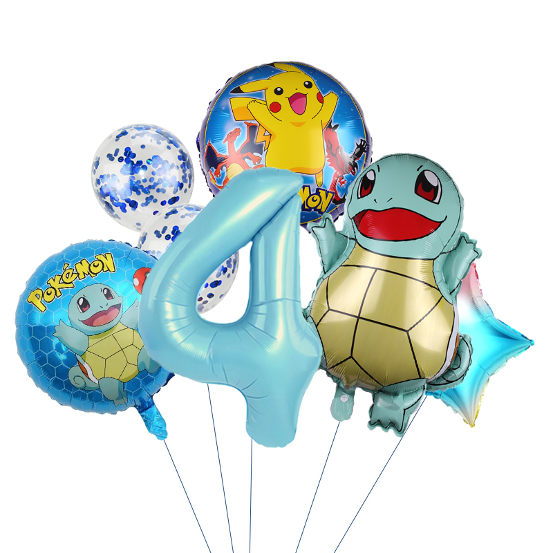 7pcs Pokemon Balloon Set Pikac - Plant Parent Gifts review and price