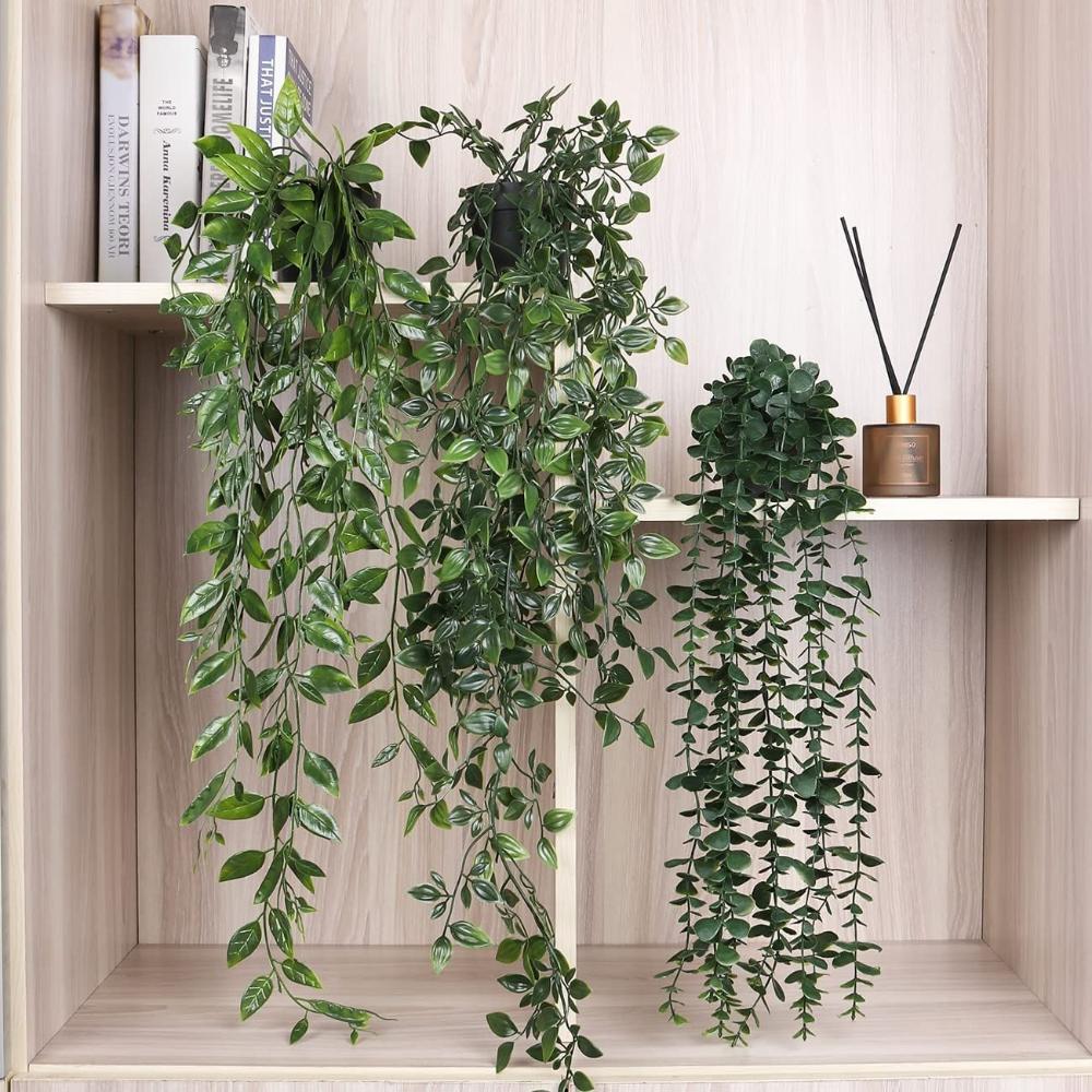 Artificial Hanging Plants with - String Of Pearls Plant review and price