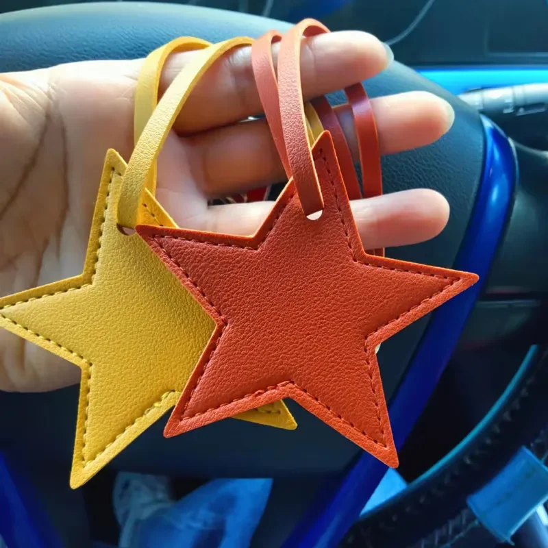 Star PU Leather Tassels Keycha - String Of Pearls Plant review and price