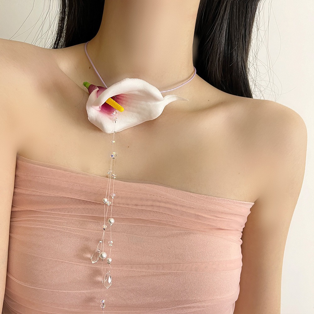 Fashion Exaggerated Calla Lily - String Of Pearls Plant review and price