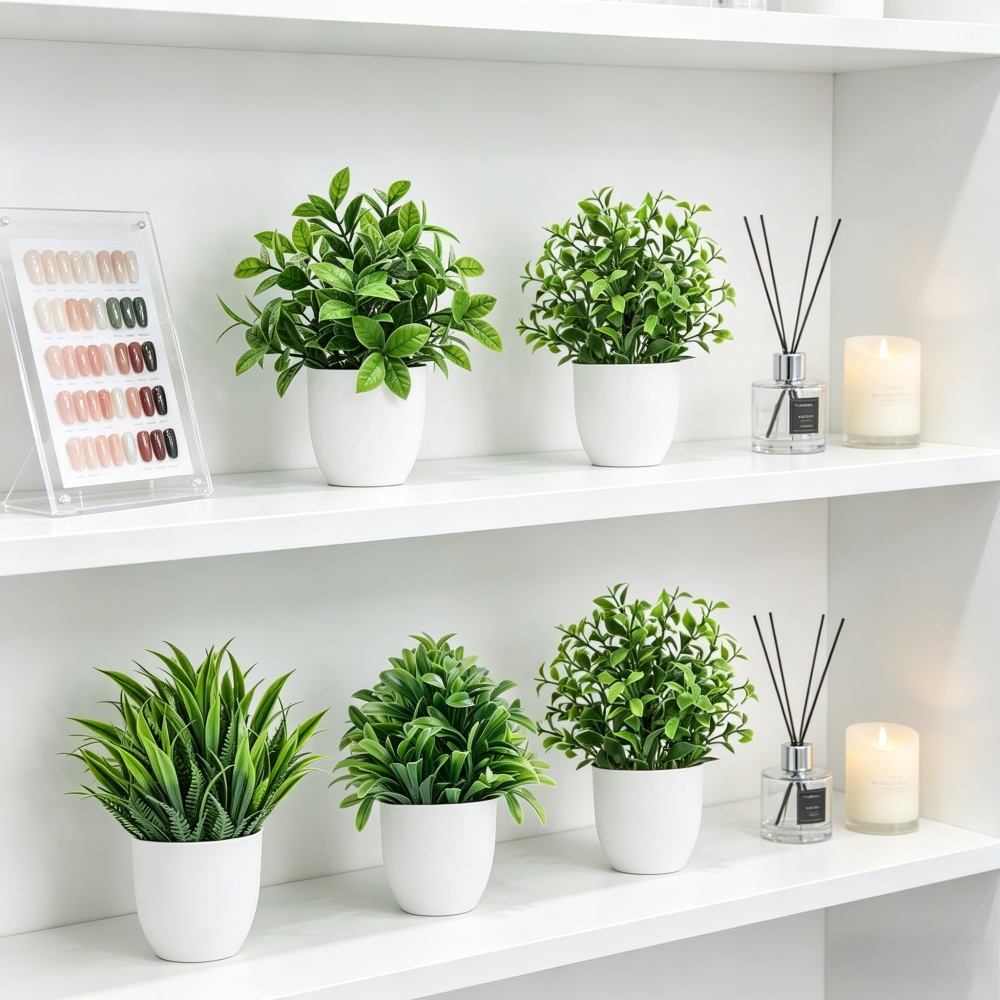 4pcs/set Mini Artificial Plant - String Of Pearls Plant review and price