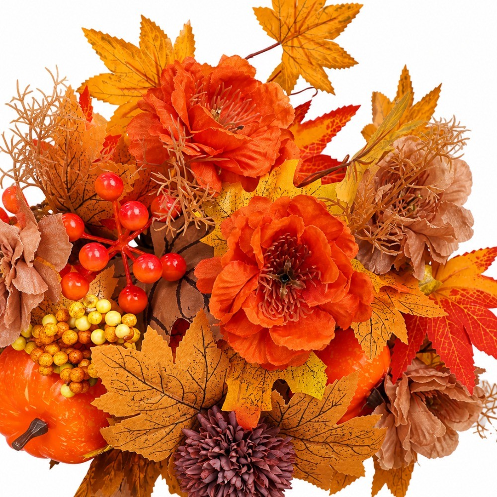 Autumn Artificial Flowers Bouq - Plant Parent Gifts review and price